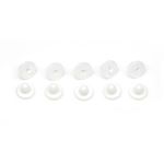 10 pcs Rubber Cushions For Comfort Wear Clip On Earrings