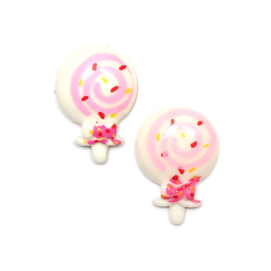 Weisse Lollipops